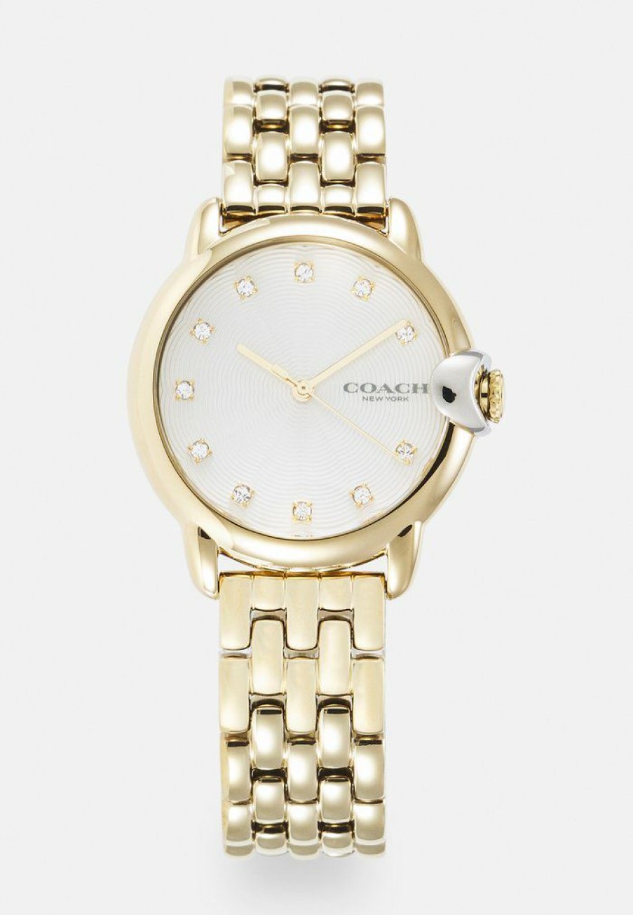 New Flash Sale Coach Arden Watch Gold-Coloured/White