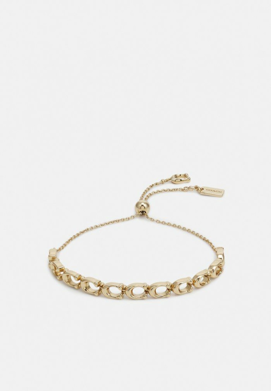 Online Best Pirce Coach Friendship Slider Bracelet Bracelet Gold-Coloured