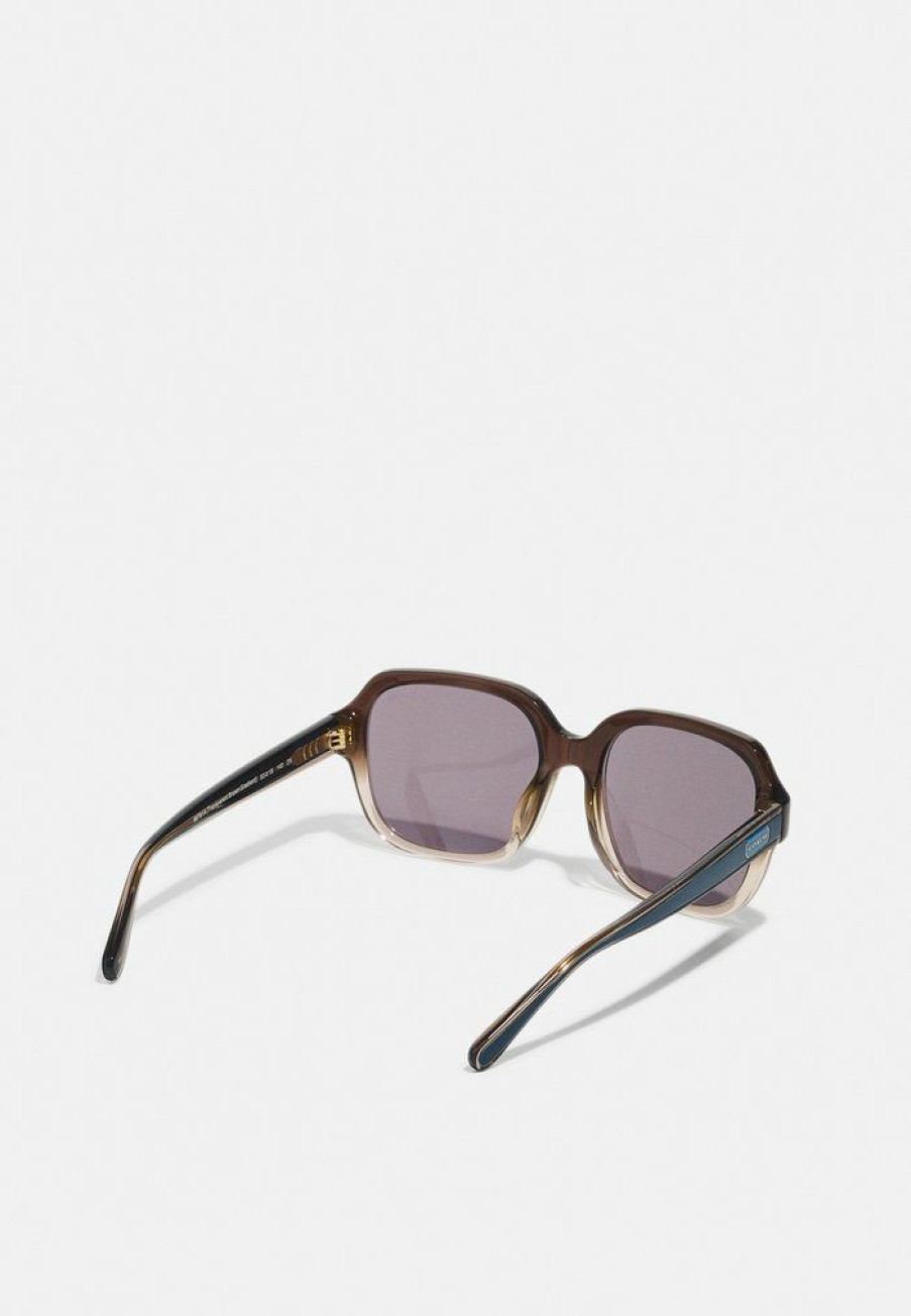 Best Brand New Coach Sunglasses Transparent Brown