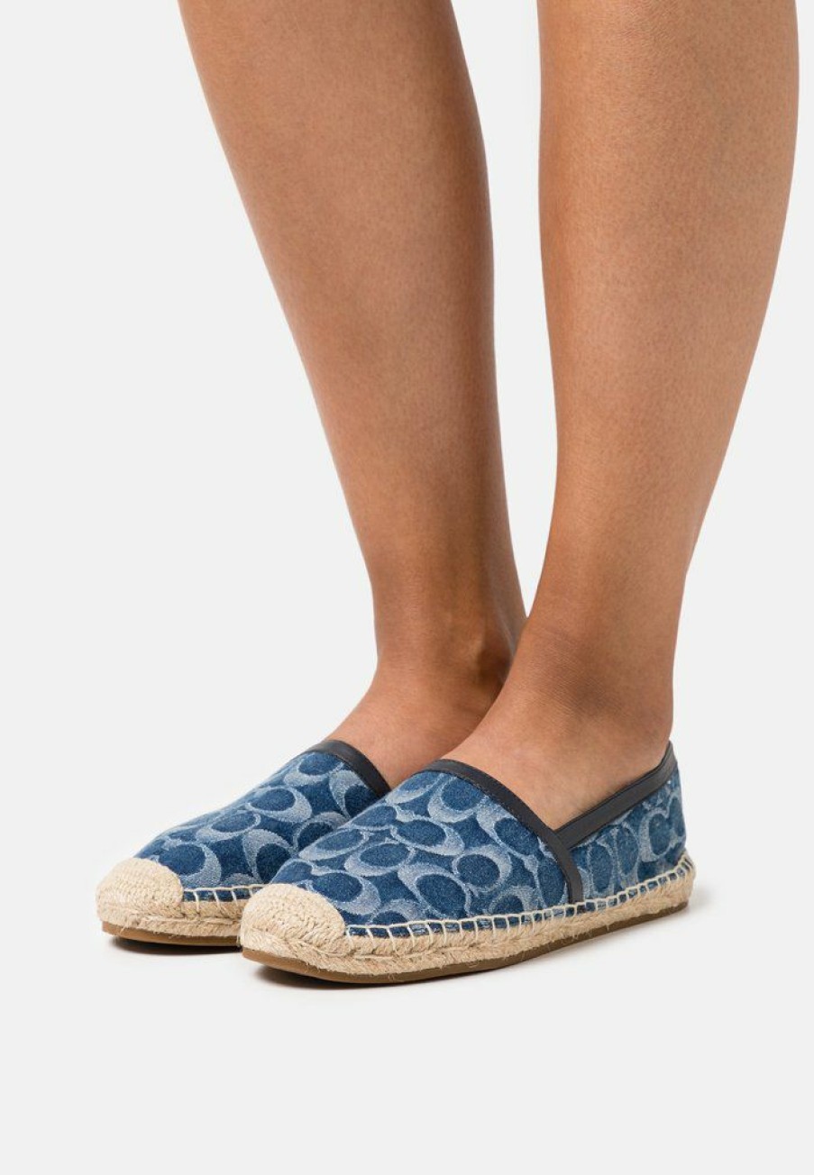 Online Budget Coach Collins Espadrilles Midnight Navy