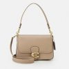 Online Best Reviews Of Coach Shoulder Handbag Taupe