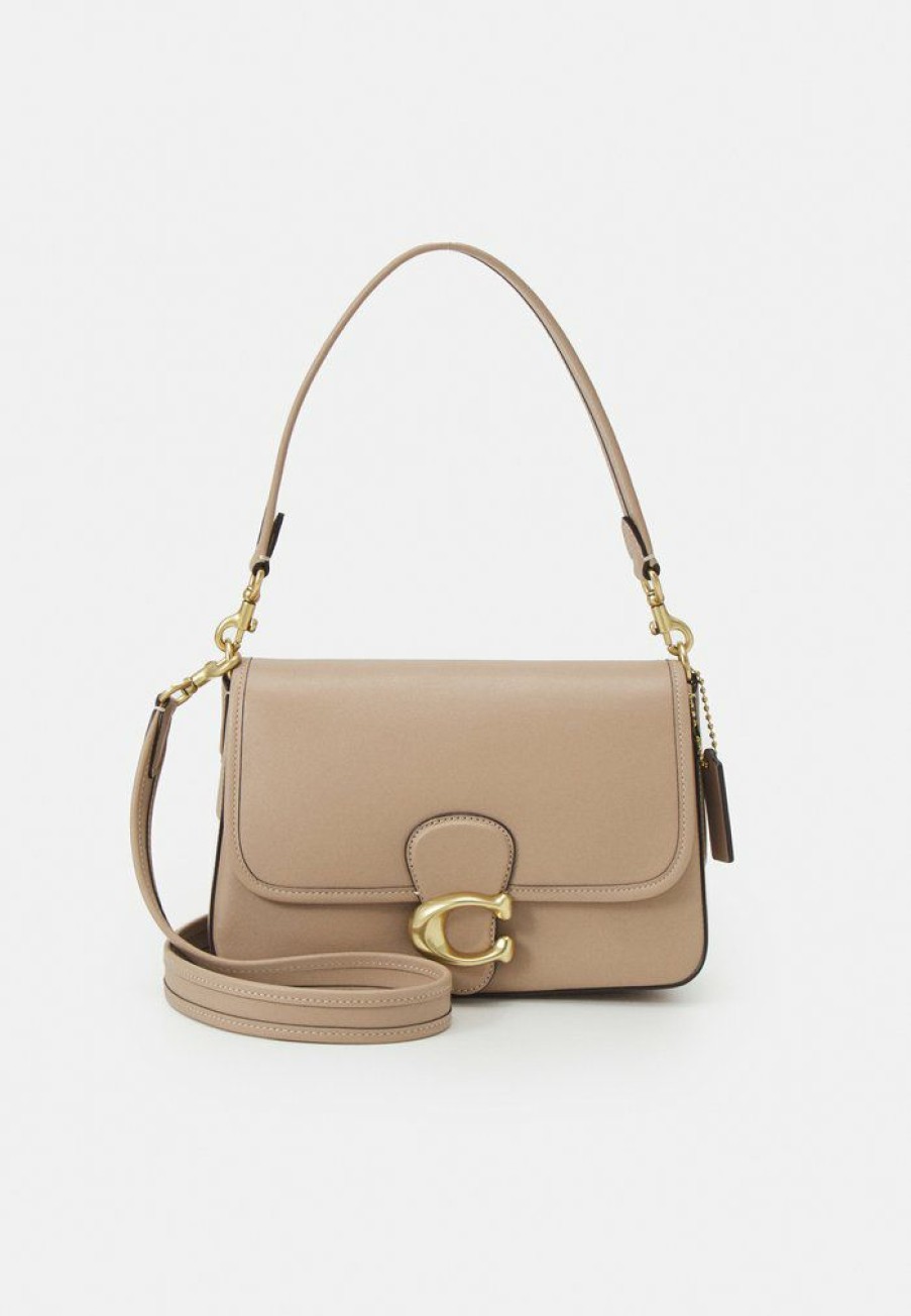 Online Best Reviews Of Coach Shoulder Handbag Taupe