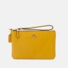 Best Hot Sale Coach Polished Small Wristlet Clutch Buttercup