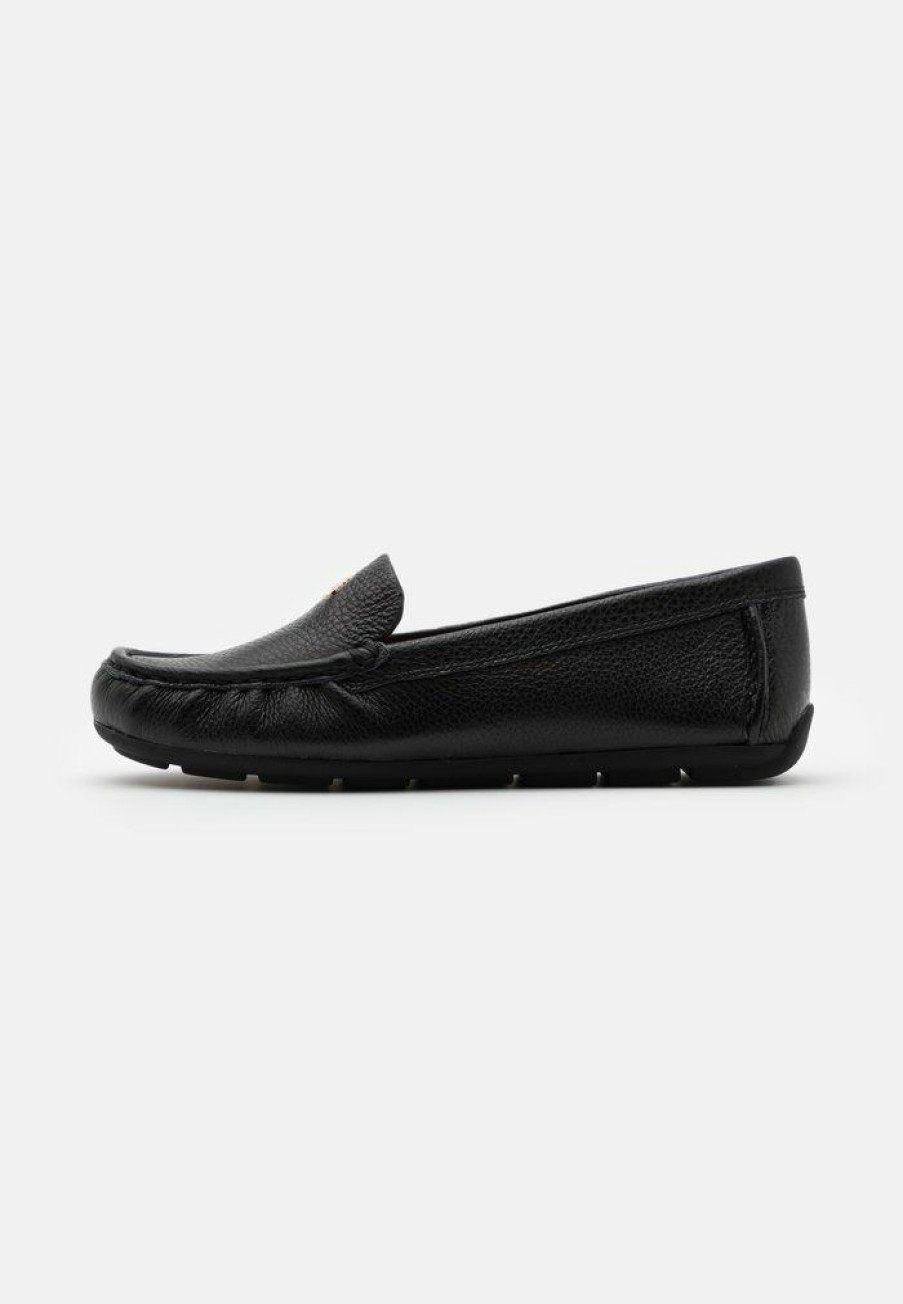 Hot Top 10 Coach Marley Driver Moccasins Black