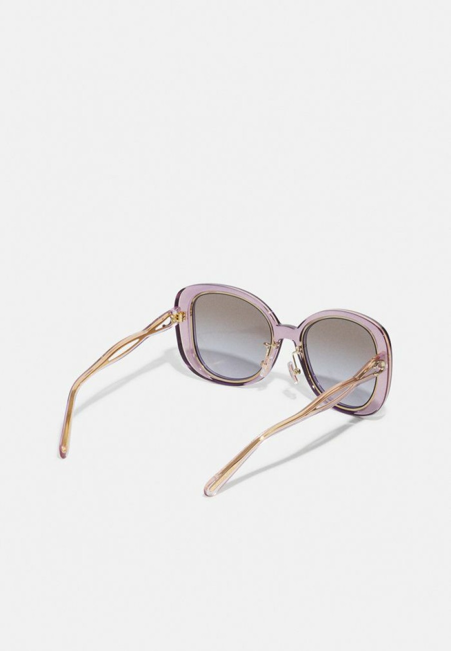 Wholesale Best Reviews Of Coach Sunglasses Transparent Lilac