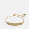 Wholesale Cheapest Coach Pave Slider Bracelet Bracelet Gold-Coloured