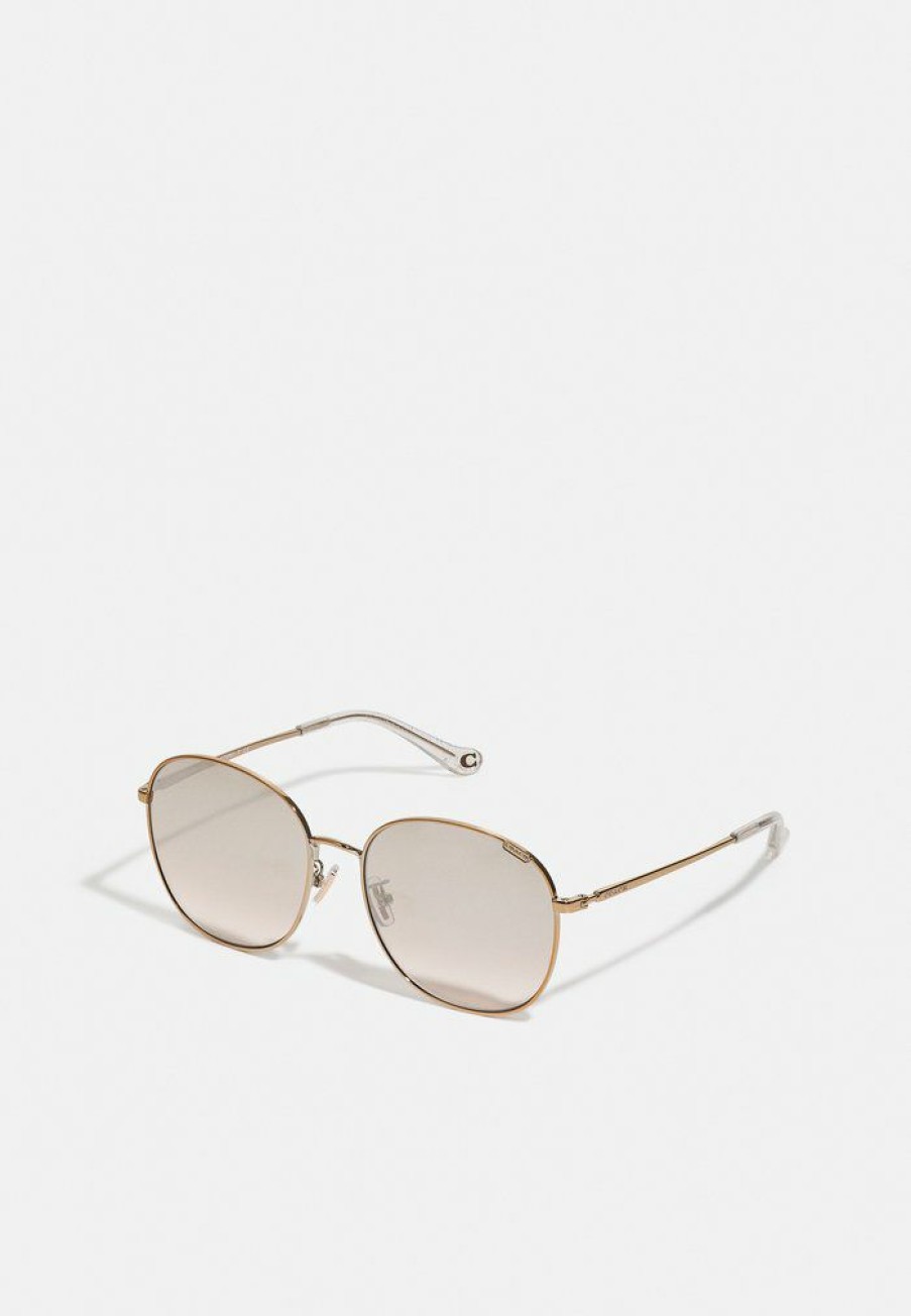 Hot Best Reviews Of Coach Sunglasses Shiny Rose Gold-Coloured