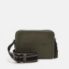 Best Flash Sale Coach Charter Crossbody In Sport Calf With Badge Unisex Across Body Bag Army Green