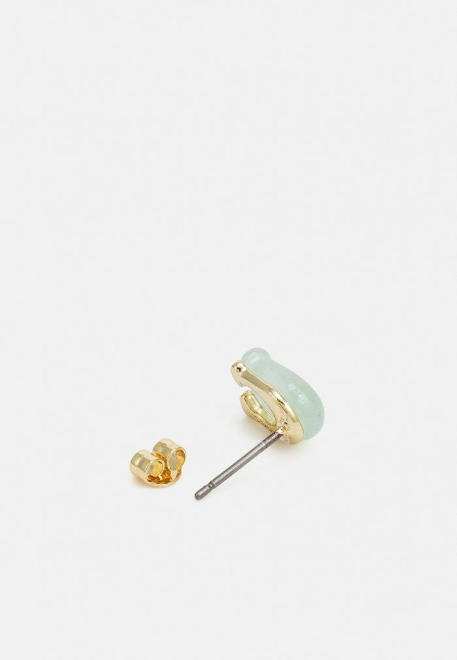 Online Buy Coach Stud Earrings Earrings Green