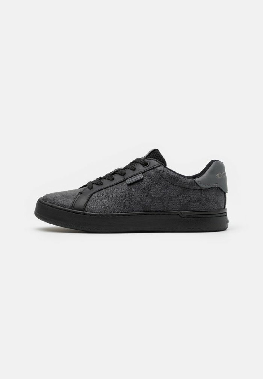 Best Best Pirce Coach Signature Trainers Charcoal/Grey