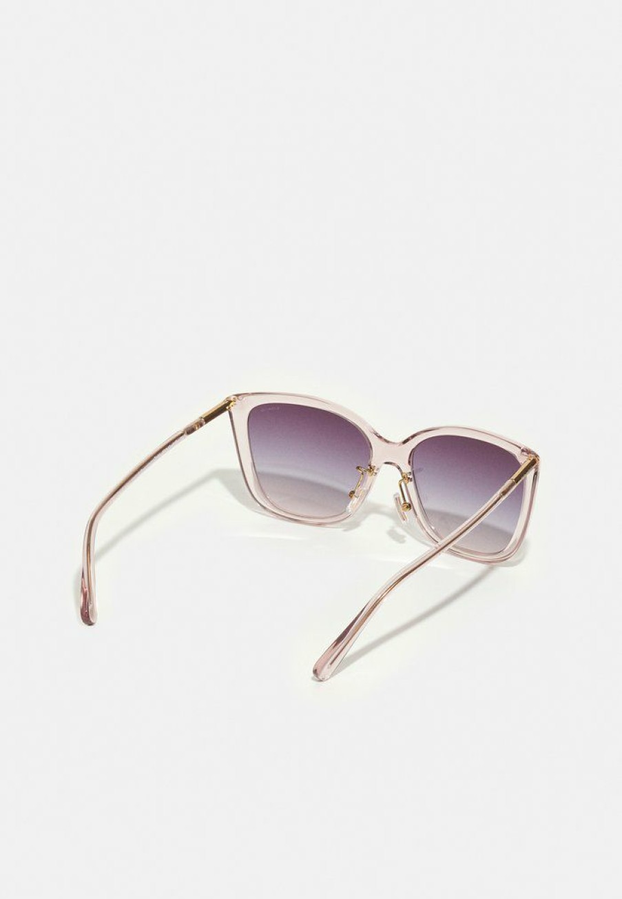 Clearance Wholesale Coach Sunglasses Transparent Pink