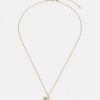 New Top 10 Coach Pave Rexy Pendant Necklace Necklace Gold-Coloured