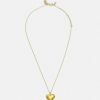 Online Promo Coach Heart Chain Necklace Necklace Gold-Coloured