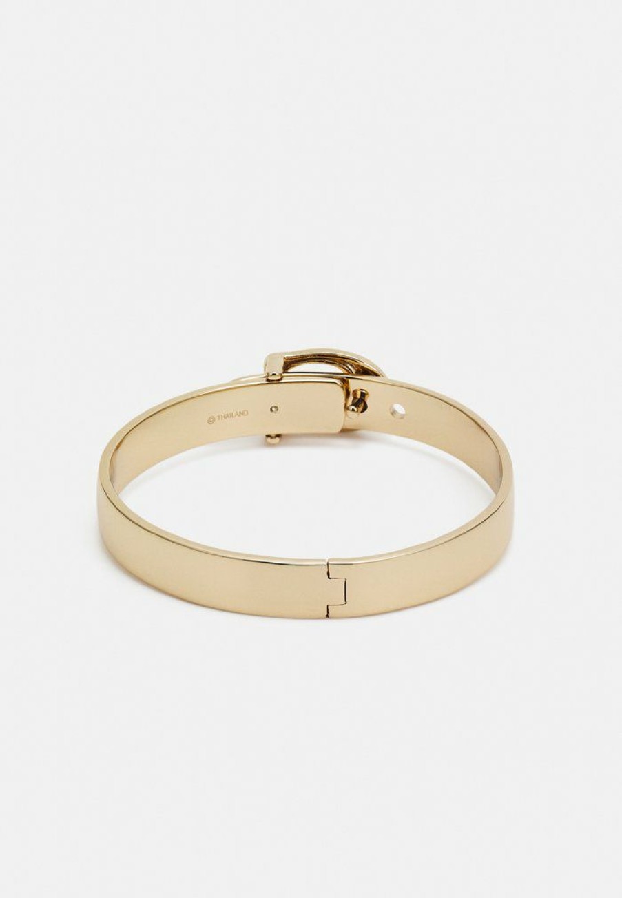 Clearance Best Reviews Of Coach Buckle Bangle Bracelet Gold-Coloured