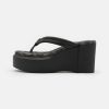 Clearance Deals Coach Franki T-Bar Sandals Black