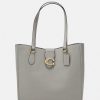 Wholesale Best Reviews Of Coach Soft Tabby Tote Tote Bag Dove Grey