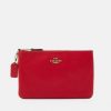 Online Cheapest Coach Small Wristlet Other Accessories Sport Red