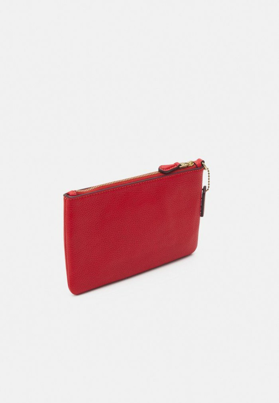 Online Cheapest Coach Small Wristlet Other Accessories Sport Red