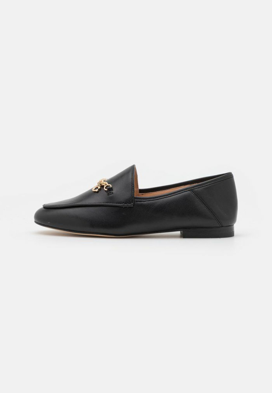 New Discount Coach Hanna Loafer Slip-Ons Black