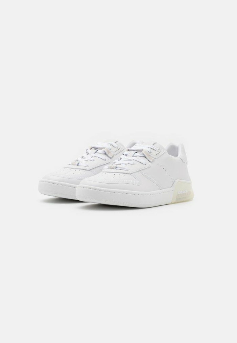 Clearance Coupon Coach Citysole Court Trainers Optic White