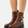 Best Wholesale Coach Lacey Bootie Classic Ankle Boots Dark Saddle