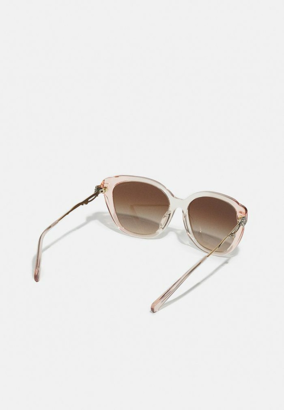 Online Hot Sale Coach Sunglasses Transparent Peach