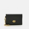 Online Best Deal Coach Wristlet Card Case Wallet Black