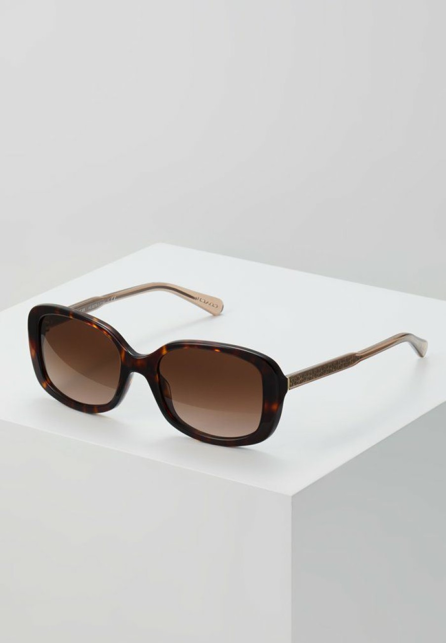 New Flash Sale Coach Sunglasses Dark Tortoise