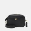 Best Flash Sale Coach Soft Pebble Across Body Bag Black