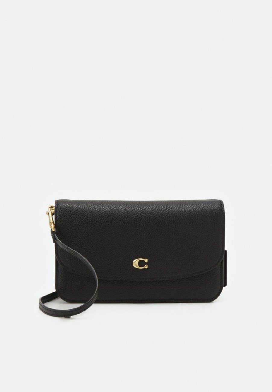 Online Best Reviews Of Coach Polished Pebble Hayden Crossbody Across Body Bag Black