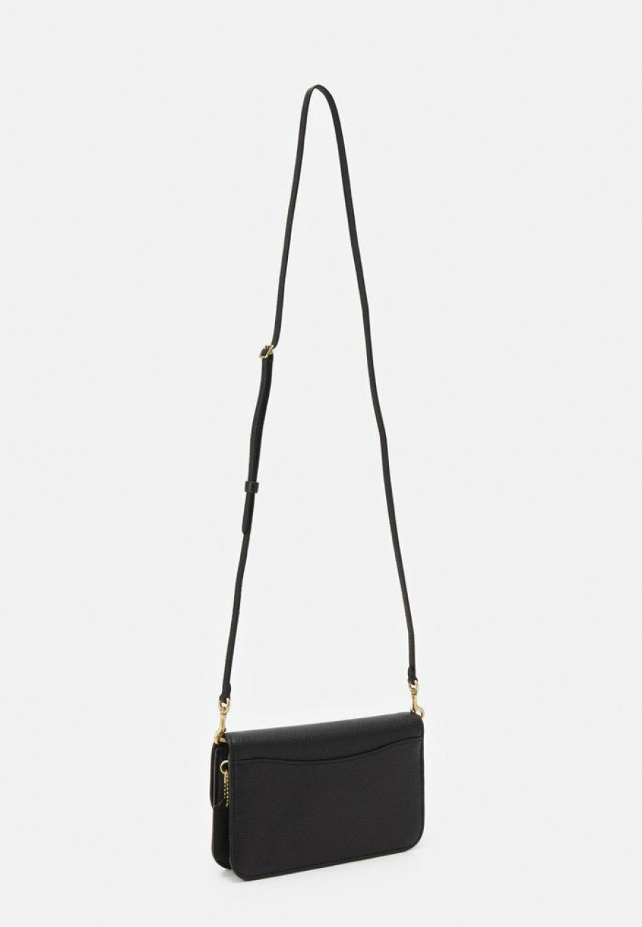 Online Best Reviews Of Coach Polished Pebble Hayden Crossbody Across Body Bag Black