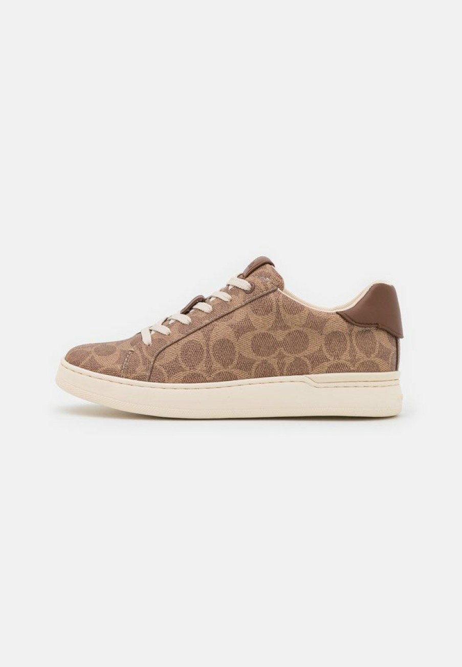 Best New Coach Lowline Coated Trainers Tan