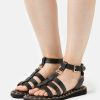 Best Wholesale Coach Giselle Sandals Black