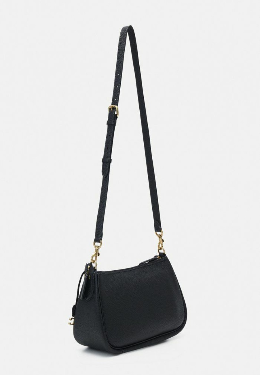 Online Wholesale Coach Soft Pebble Across Body Bag B4/Black