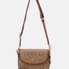 Best Best Reviews Of Coach Signature Willow Saddle Across Body Bag Tan Rust