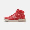 Best Top 10 Coach Citysole Trompe Loeil High-Top Trainers Sport Red/Steam