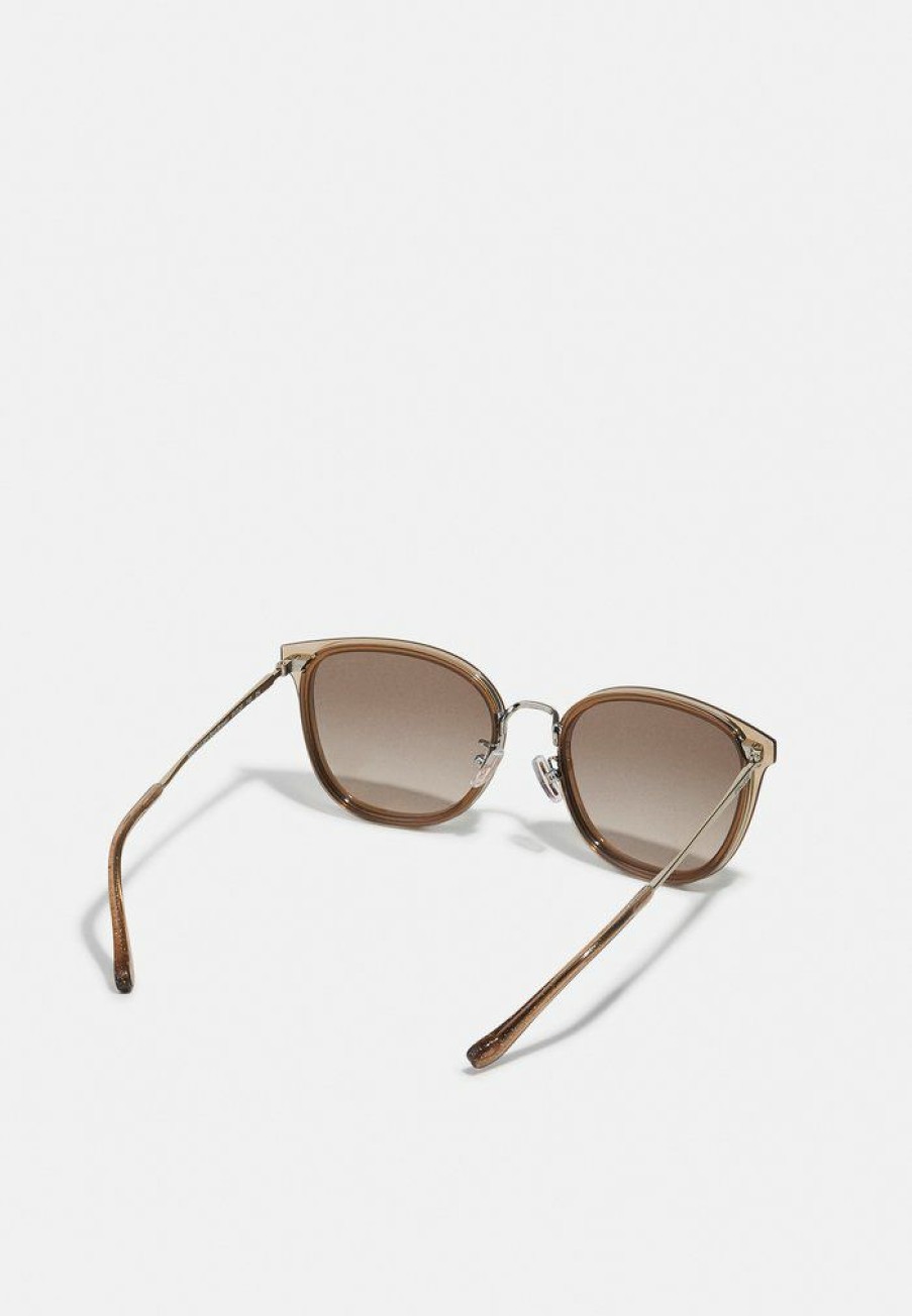 New Budget Coach Sunglasses Light Gold-Coloured/Brown