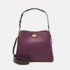 Hot Best Pirce Coach Shoulder Bag Handbag Deep Berry