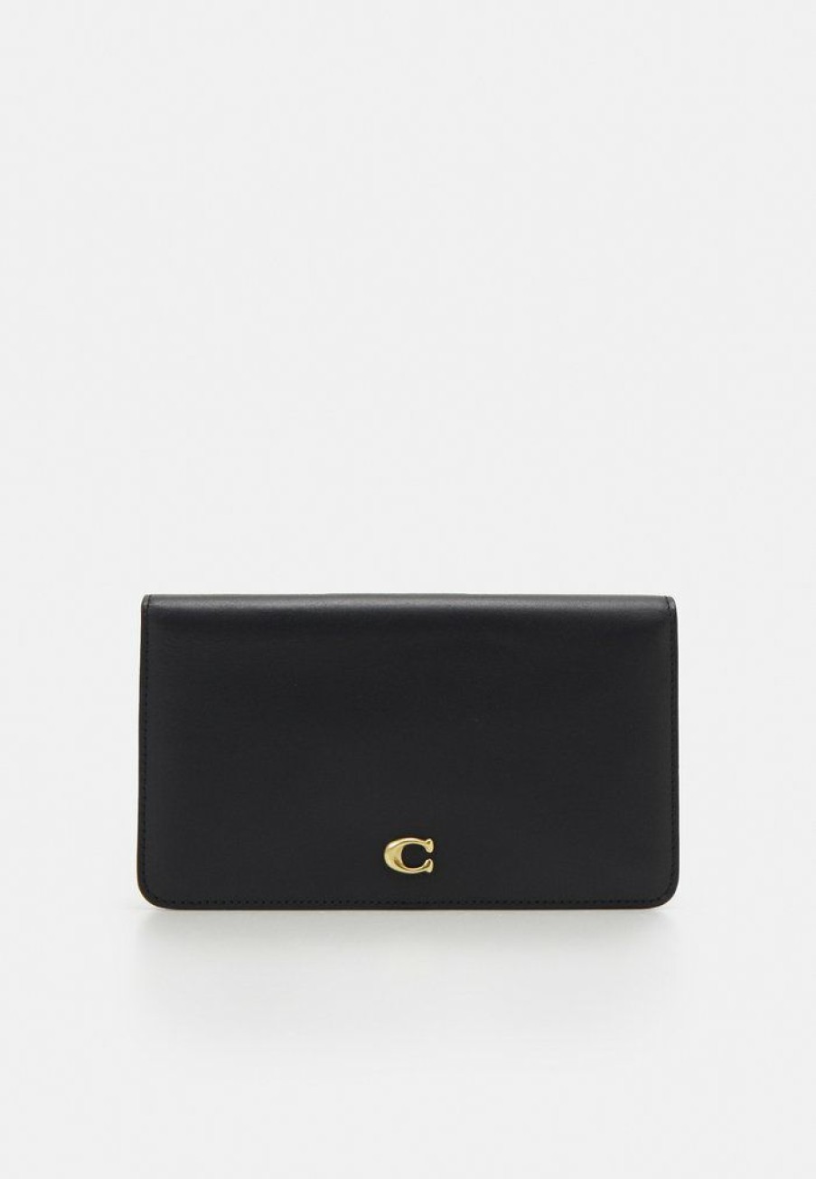 Clearance Buy Coach Slim Travel Wallet Wallet Black