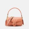 Best Brand New Coach Covered Closure Pillow Tabby Shoulder Handbag Light Coral