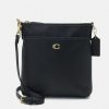 New Discount Coach Crossgrain Kitt Across Body Bag Black