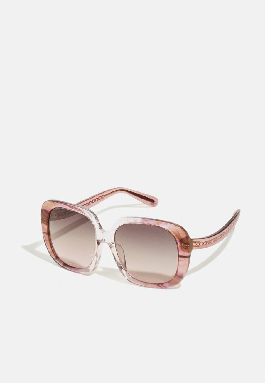 Online Cheap Coach Sunglasses Brown/Pink Gradient