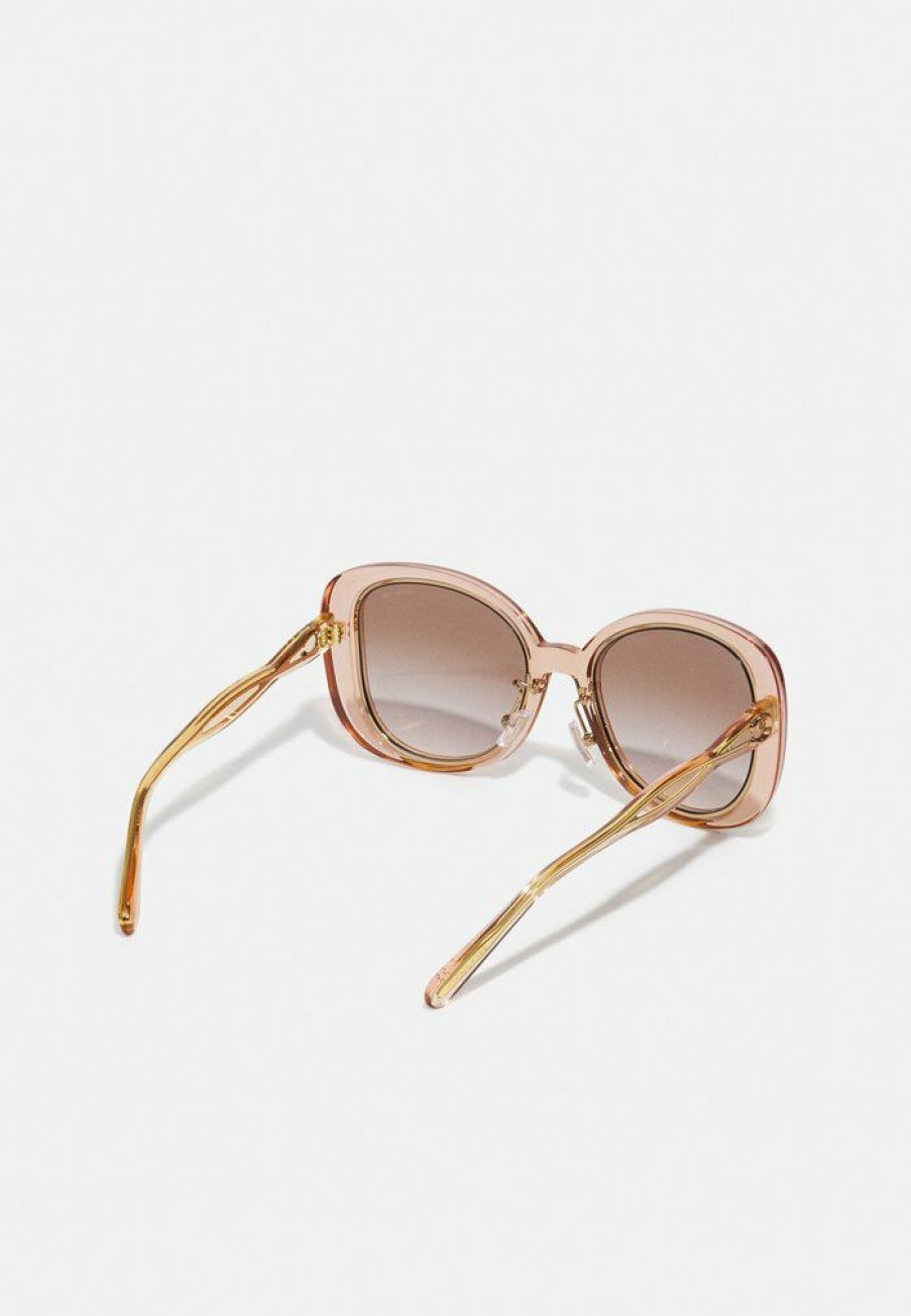 New Buy Coach Sunglasses Transparent Blush