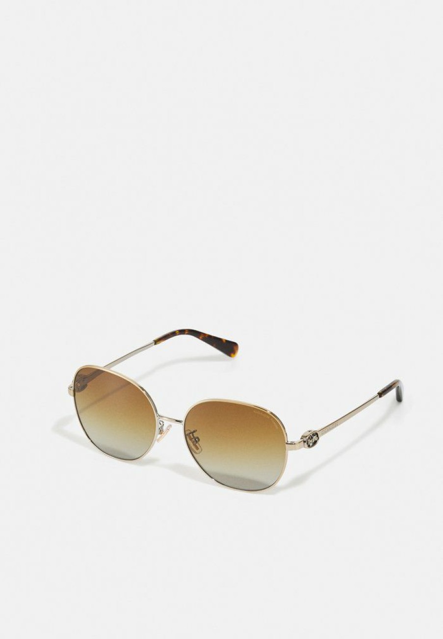 Online Best Reviews Of Coach Sunglasses Light Gold-Coloured