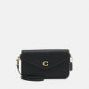 Hot Discount Coach Crossgrain Crossbody Across Body Bag Black