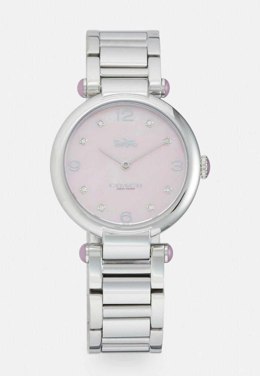 Online Buy Coach Cary Set Watch Silver-Coloured