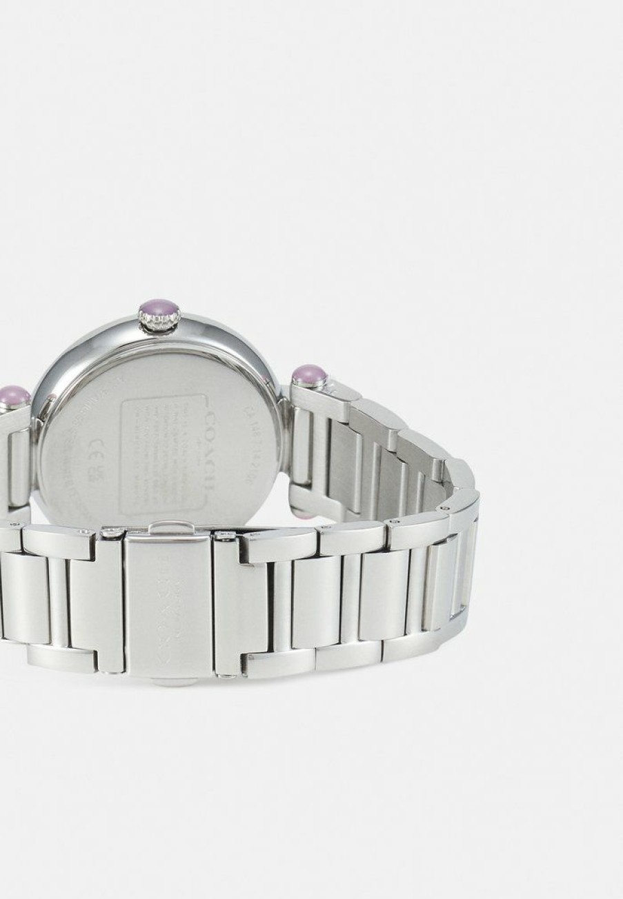 Online Buy Coach Cary Set Watch Silver-Coloured