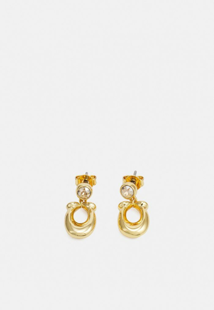 Hot Best Sale Coach Earrings Earrings Gold-Coloured