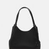 Best Discount Coach Pebble Archival Edie Handbag Black