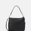 Best New Coach Cary Shoulder Bag Handbag Black